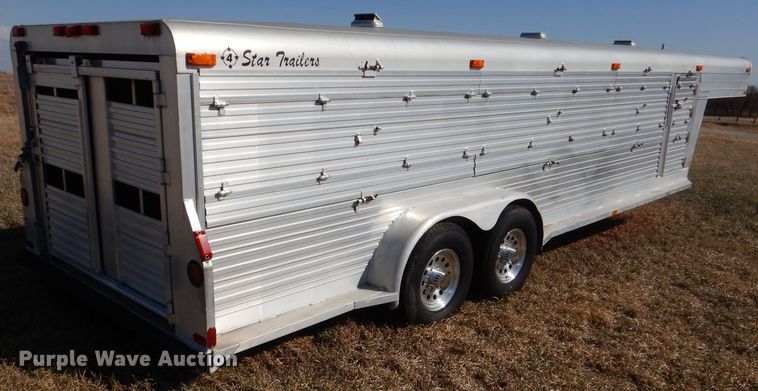 image for item DL4799 1992 4 Star Trailers  livestock trailer