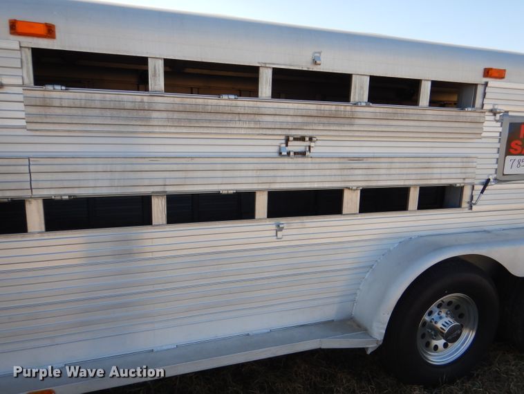 image for item DL4799 1992 4 Star Trailers  livestock trailer