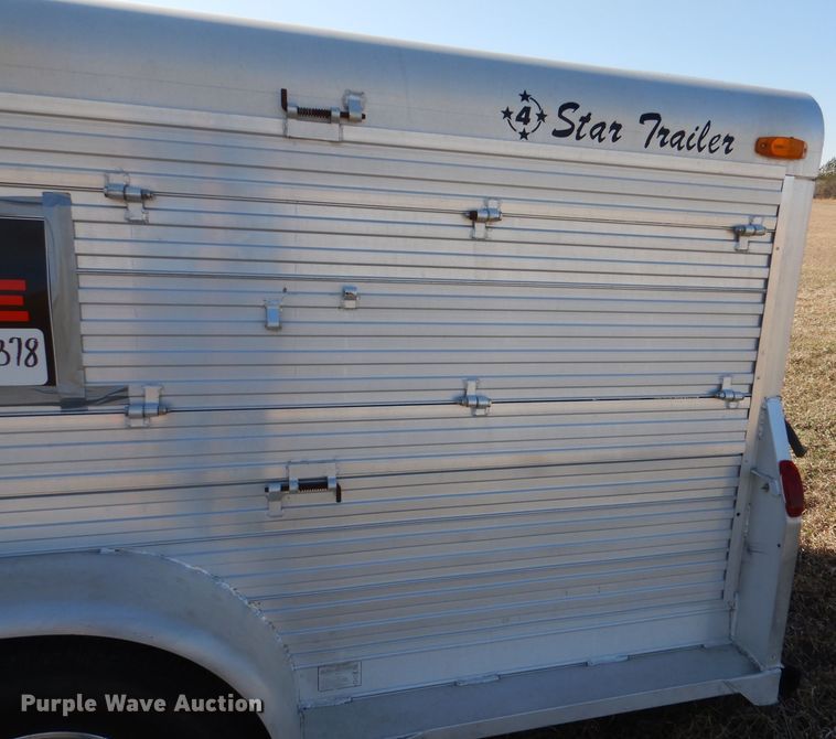 image for item DL4799 1992 4 Star Trailers  livestock trailer