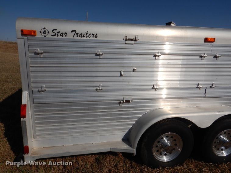 image for item DL4799 1992 4 Star Trailers  livestock trailer