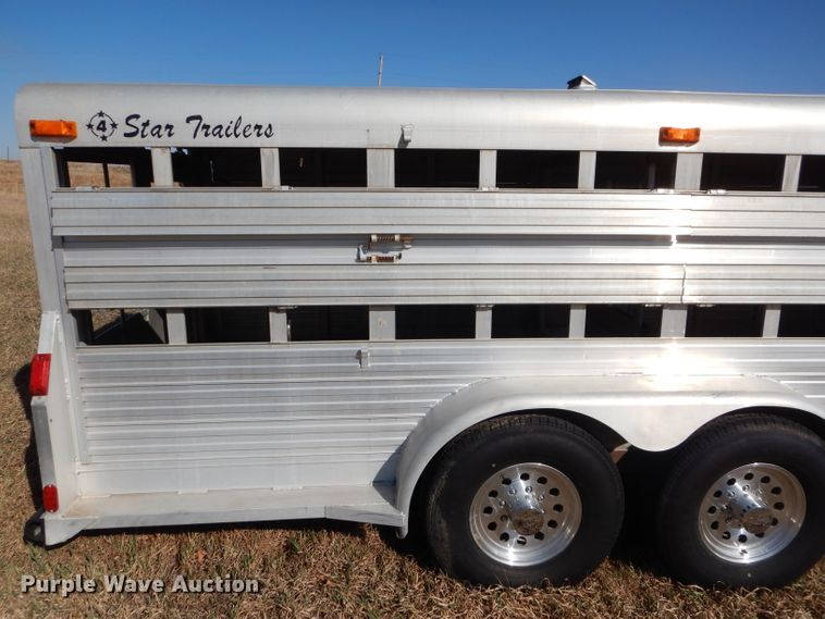 image for item DL4799 1992 4 Star Trailers  livestock trailer