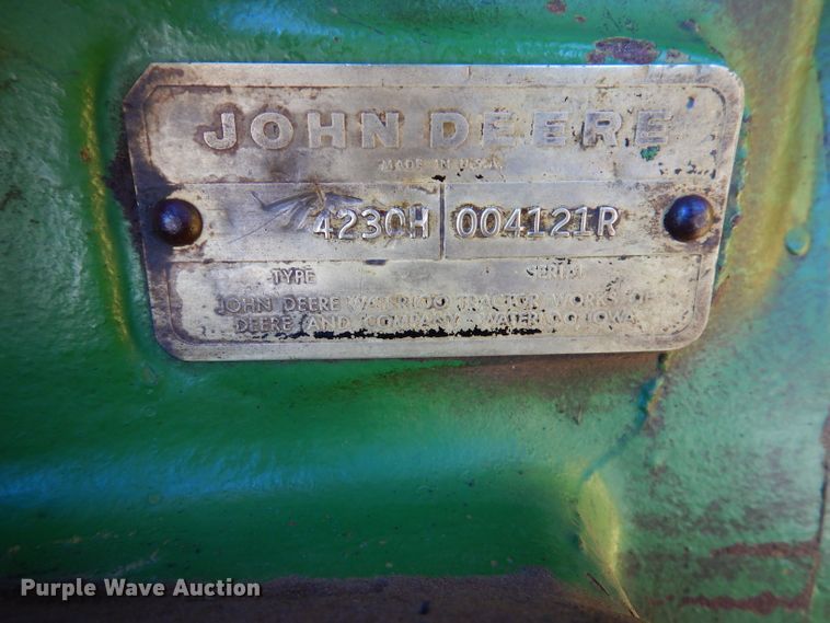 image for item DL8047 1973 John Deere 4230  tractor