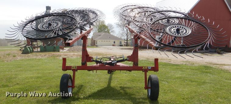 image for item DL8745 H&S AR1261  hay rake