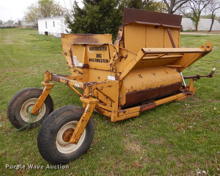 image for item DL8752 Duratech HayBuster 256  bale processor