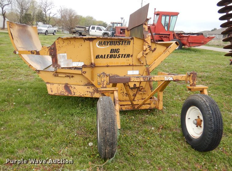 image for item DL8752 Duratech HayBuster 256  bale processor