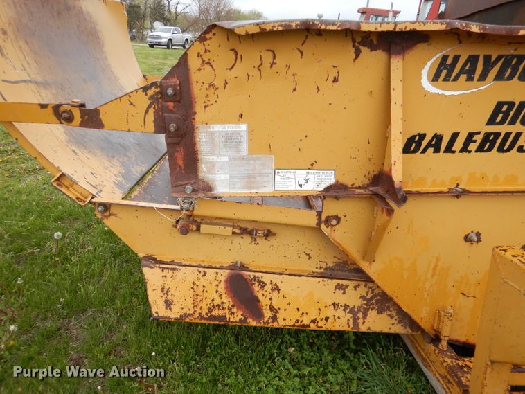 image for item DL8752 Duratech HayBuster 256  bale processor