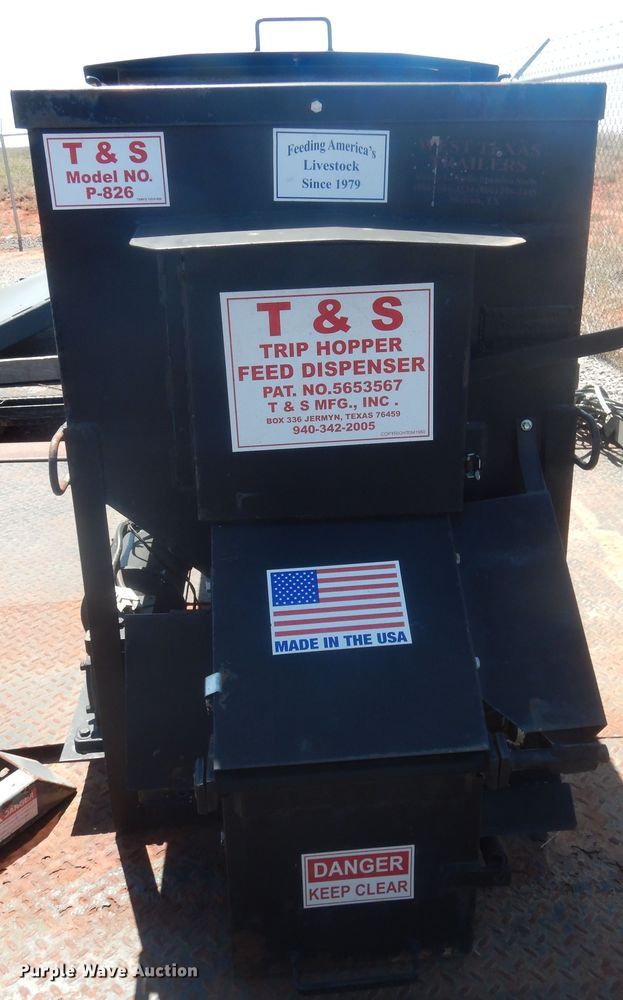 image for item ET9218 T&S P-826 trip hopper ranger feeder cake feeder box