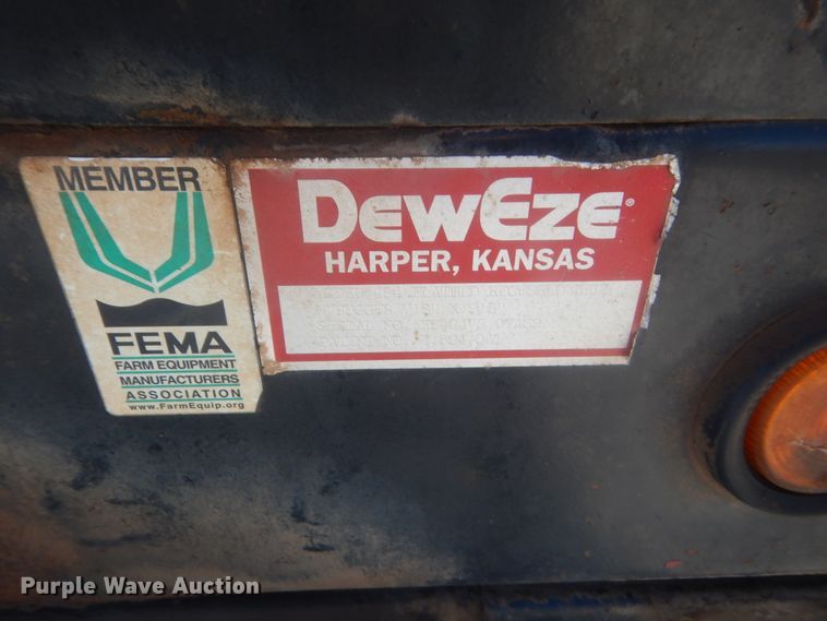 image for item ET9219 Dew Eze hydraulic bale bed