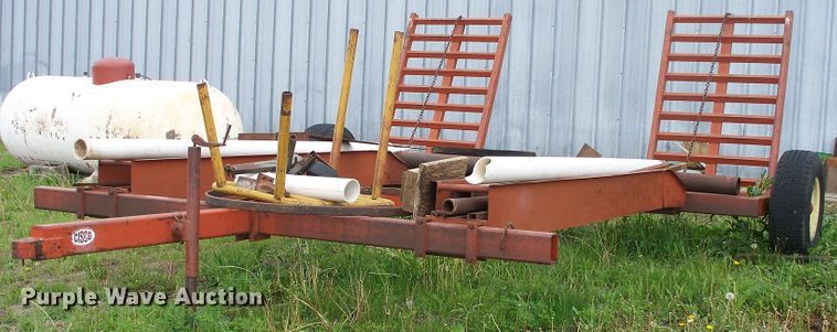 image for item GQ9589 Donahue  windrower trailer