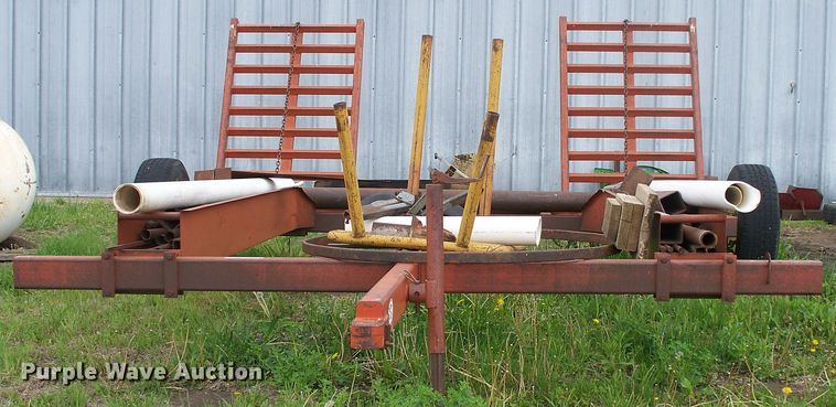image for item GQ9589 Donahue  windrower trailer