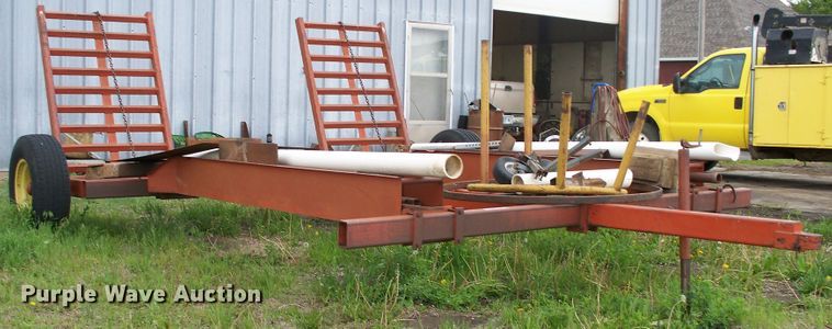 image for item GQ9589 Donahue  windrower trailer