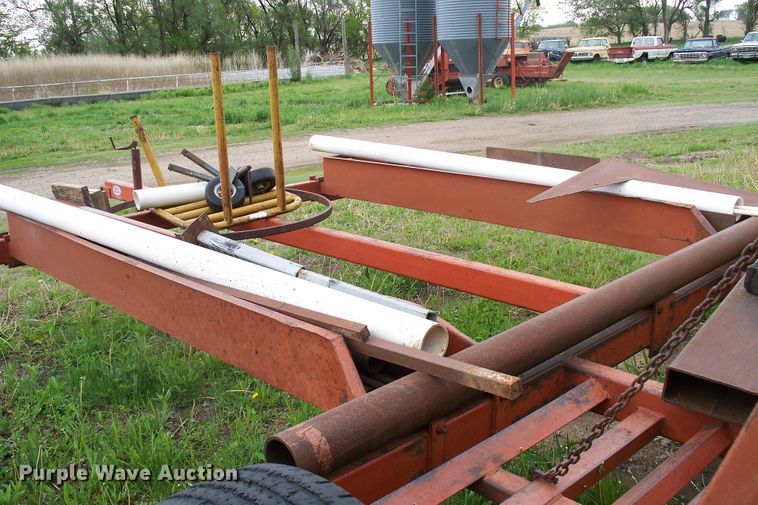 image for item GQ9589 Donahue  windrower trailer