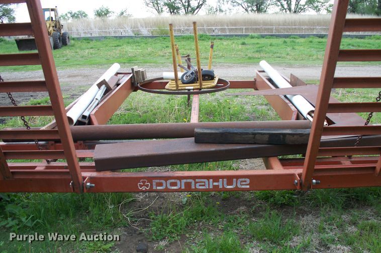 image for item GQ9589 Donahue  windrower trailer
