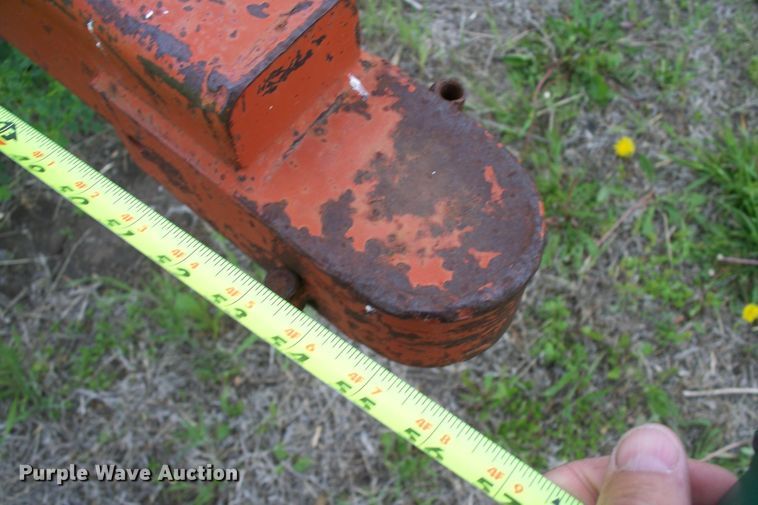 image for item GQ9589 Donahue  windrower trailer