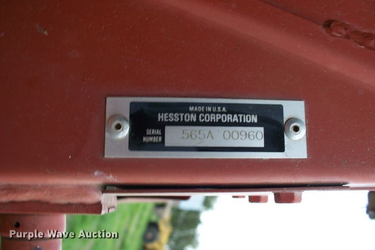 image for item GQ9590 1995 Hesston 565A  round baler
