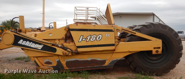 image for item HL9416 2004 Ashland I-180TS  scraper with utility trailer
