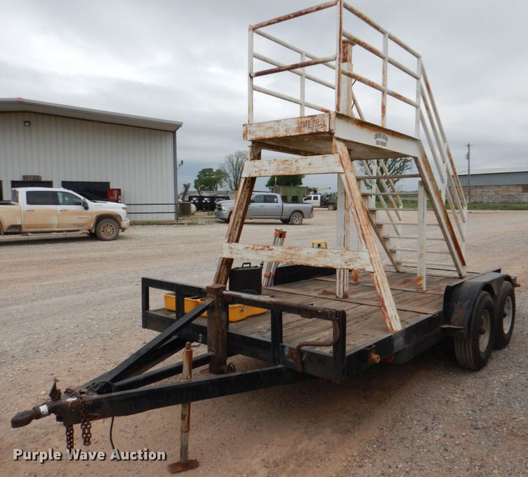 image for item HL9416 2004 Ashland I-180TS  scraper with utility trailer