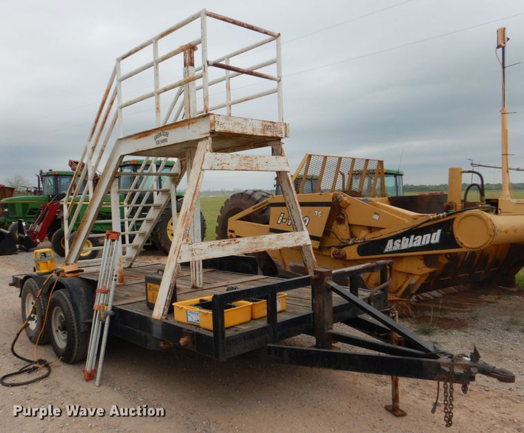 image for item HL9416 2004 Ashland I-180TS  scraper with utility trailer