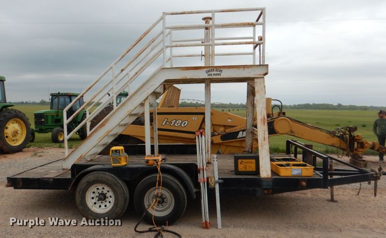 image for item HL9416 2004 Ashland I-180TS  scraper with utility trailer