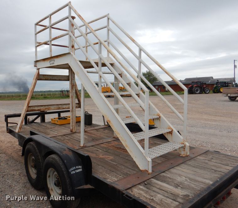 image for item HL9416 2004 Ashland I-180TS  scraper with utility trailer