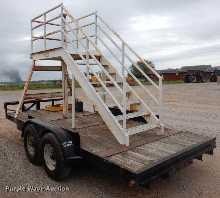 image for item HL9416 2004 Ashland I-180TS  scraper with utility trailer