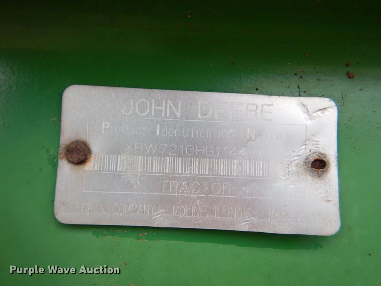 image for item HL9417 1998 John Deere 7210  tractor