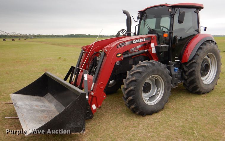 image for item HL9418 2017 Case IH Farmall 110C  MFWD tractor