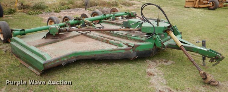 image for item HL9433 John Deere 1518  batwing rotary mower