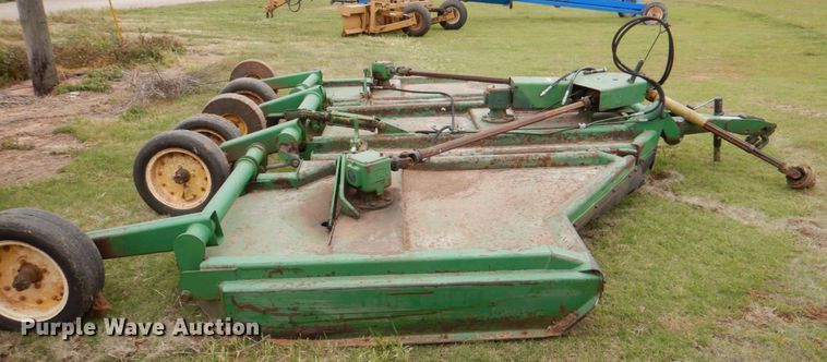 image for item HL9433 John Deere 1518  batwing rotary mower