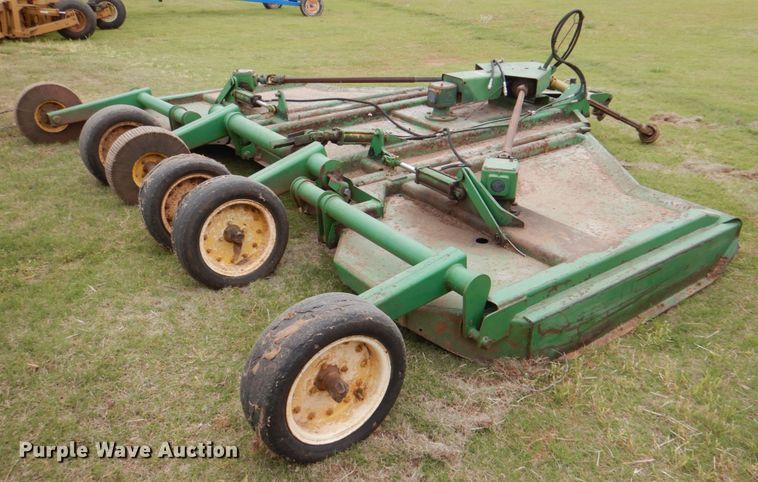 image for item HL9433 John Deere 1518  batwing rotary mower