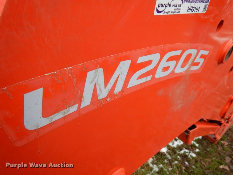 image for item HR9194 Kubota LM2605  loader