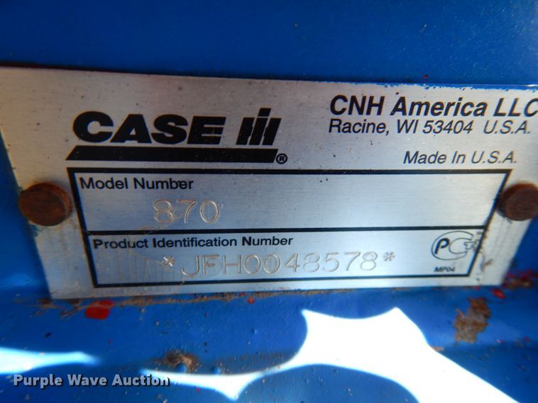 image for item HR9229 Case IH Ecolo-Tiger 870  disk ripper