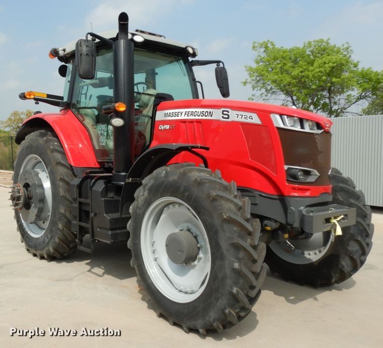 image for item HR9682 2019 Massey-Ferguson 7724S  MFWD tractor