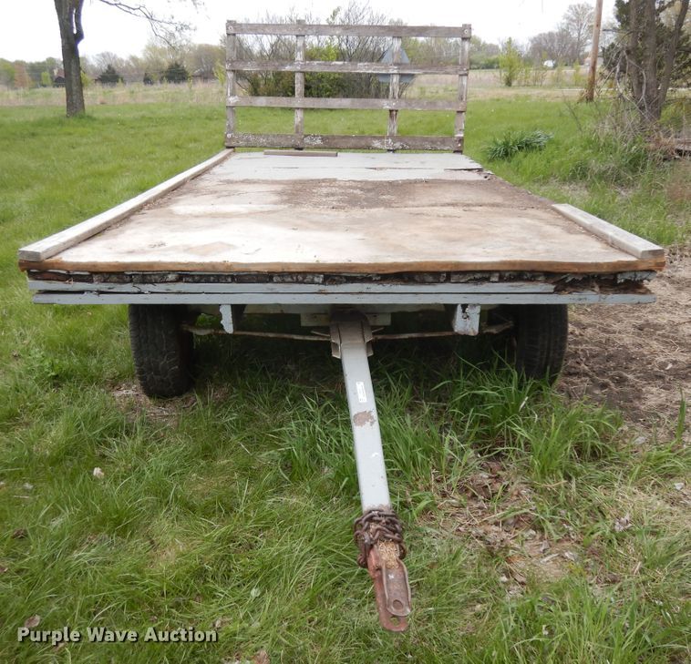image for item ID9772 Shop built hay wagon