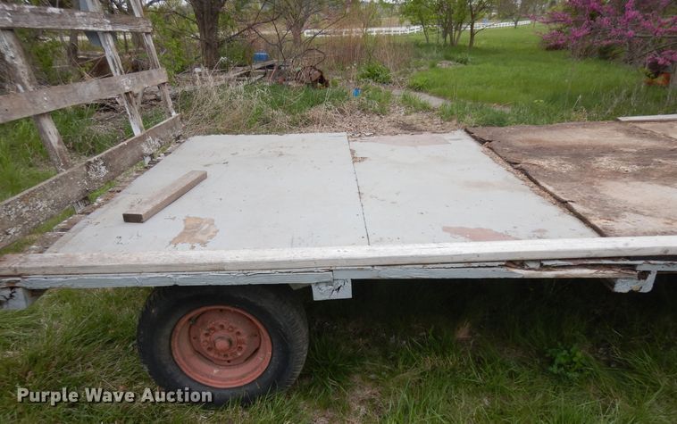 image for item ID9772 Shop built hay wagon