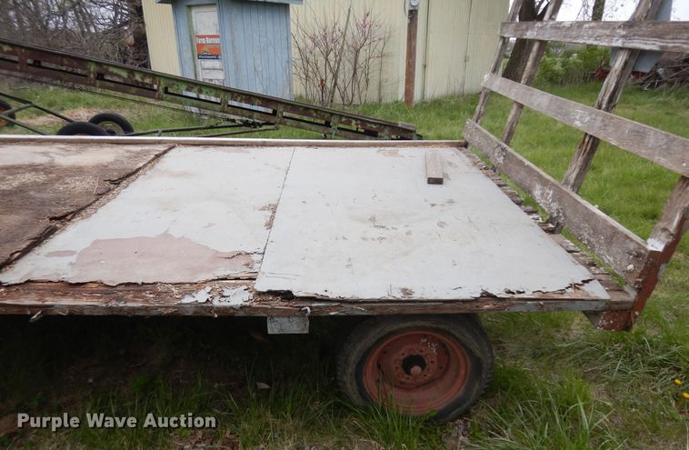 image for item ID9772 Shop built hay wagon