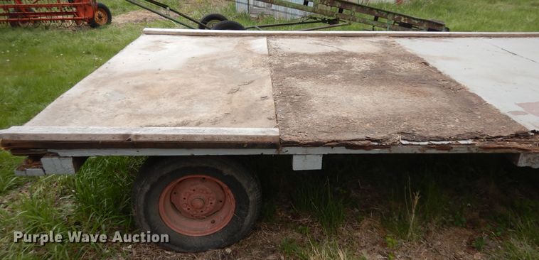image for item ID9772 Shop built hay wagon