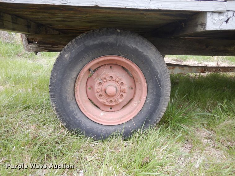 image for item ID9772 Shop built hay wagon