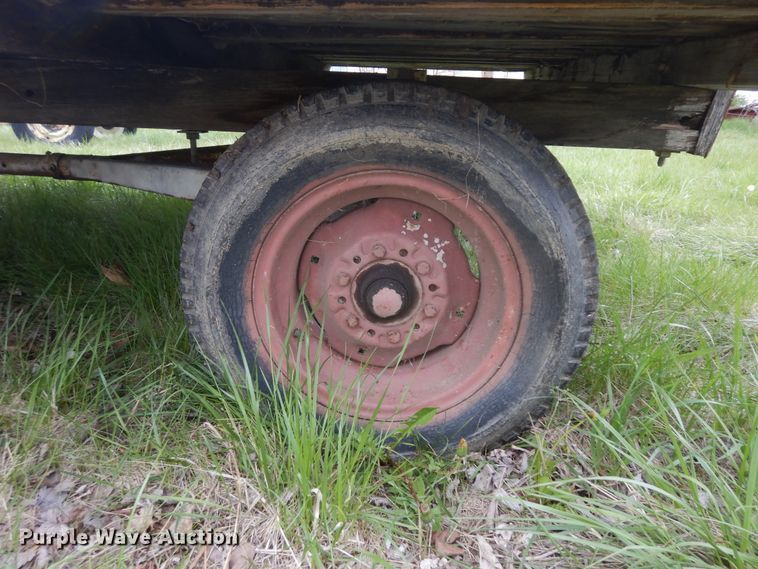 image for item ID9772 Shop built hay wagon