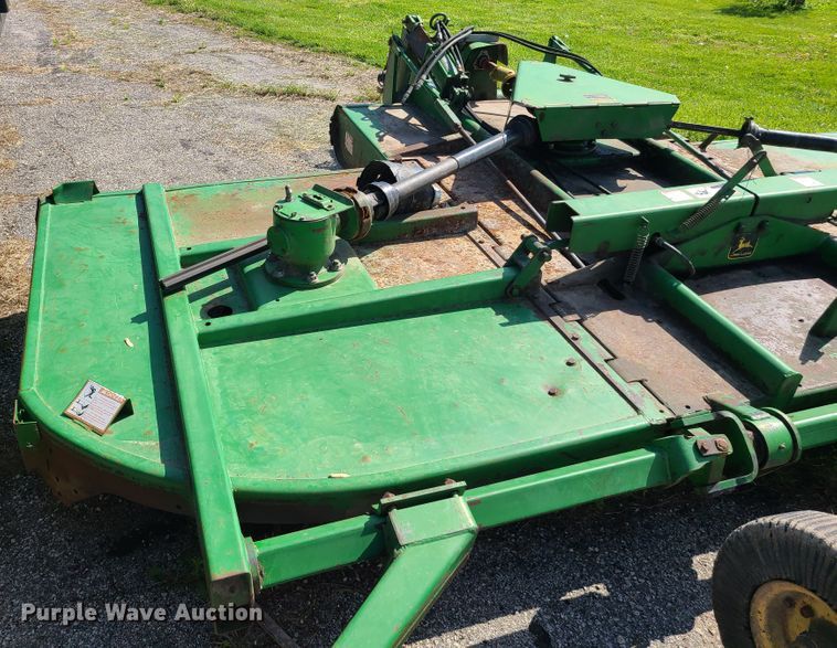 image for item IJ9035 John Deere 1508  batwing rotary mower