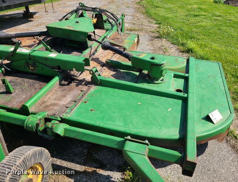 image for item IJ9035 John Deere 1508  batwing rotary mower
