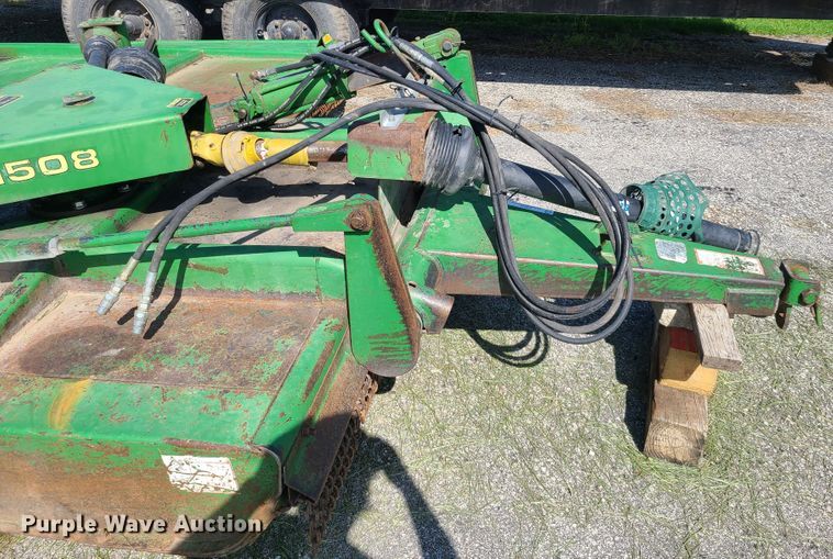 image for item IJ9035 John Deere 1508  batwing rotary mower