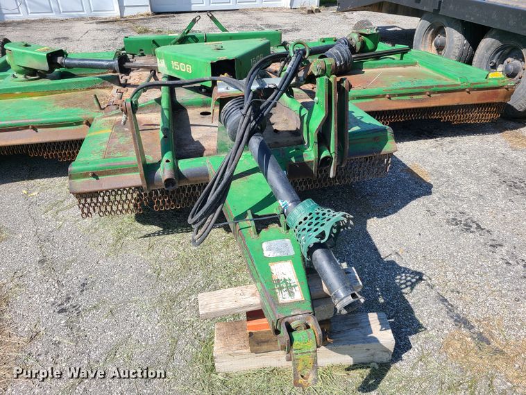 image for item IJ9035 John Deere 1508  batwing rotary mower