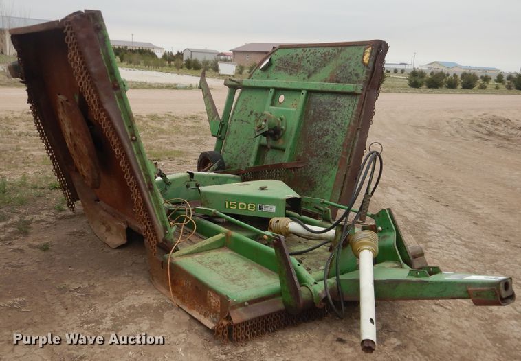 image for item IJ9291 John Deere 1508  batwing rotary mower