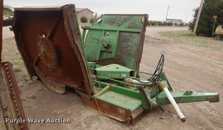 image for item IJ9291 John Deere 1508  batwing rotary mower