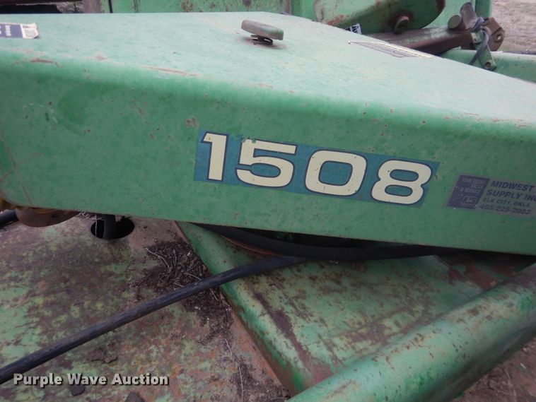 image for item IJ9291 John Deere 1508  batwing rotary mower