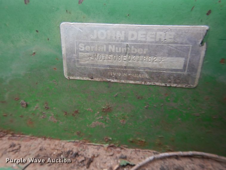 image for item IJ9291 John Deere 1508  batwing rotary mower