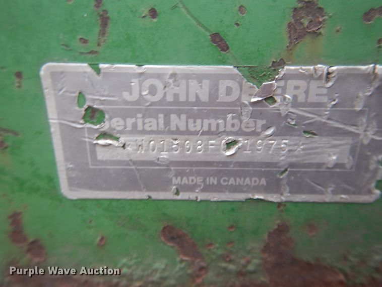 image for item IJ9293 John Deere 1508  batwing rotary mower