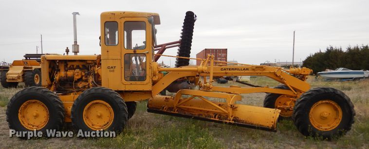 image for item IJ9314 Caterpillar 112  rigid frame motor grader