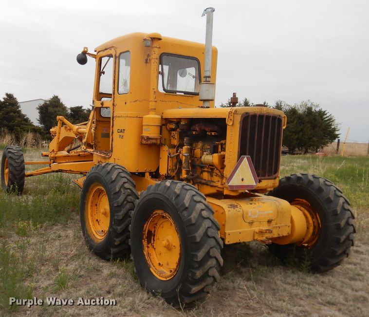 image for item IJ9314 Caterpillar 112  rigid frame motor grader